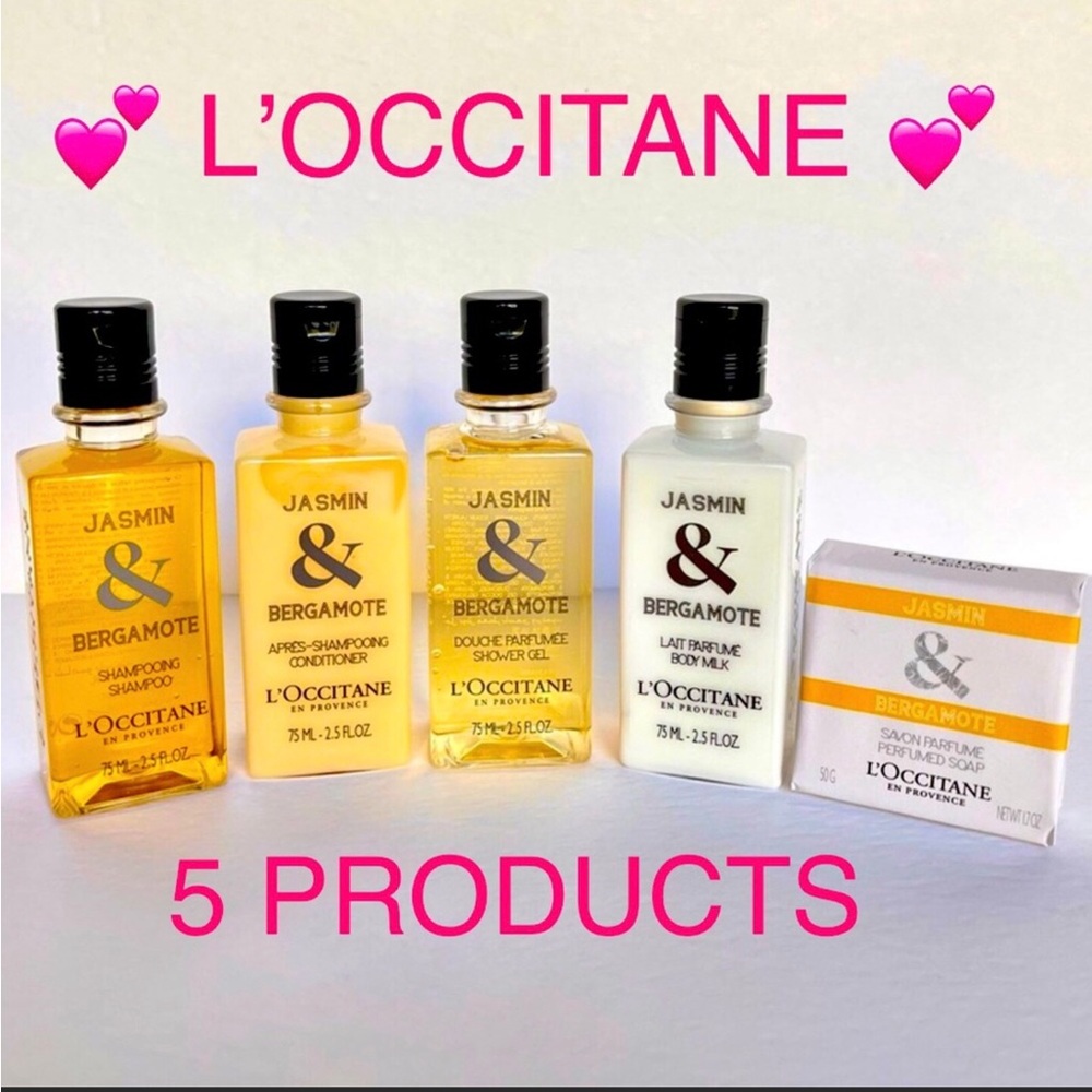 L'OCCITANE LUXURY TRAVEL PRODUCTS NEW / UNOPENED / UNISEX JASMIN & BERGAMOTE